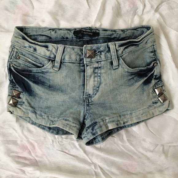 Denim shorts low rise size 1 - Picture 1 of 7